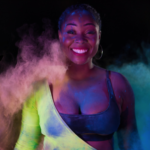 Jouvert photo, powder photo shoot