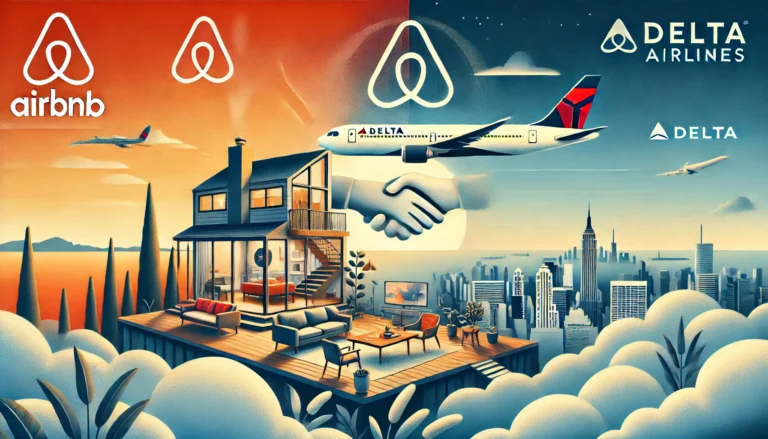 Airbnb and Delta Airlines