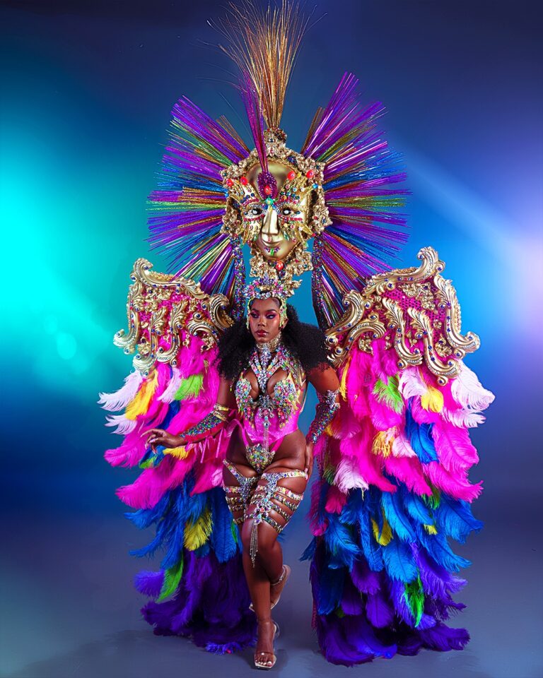 plus size carnival costumes, plus size carnival outfit, xuvo carnival 2025, saint lucia carnival, saint lucia carnival 2025